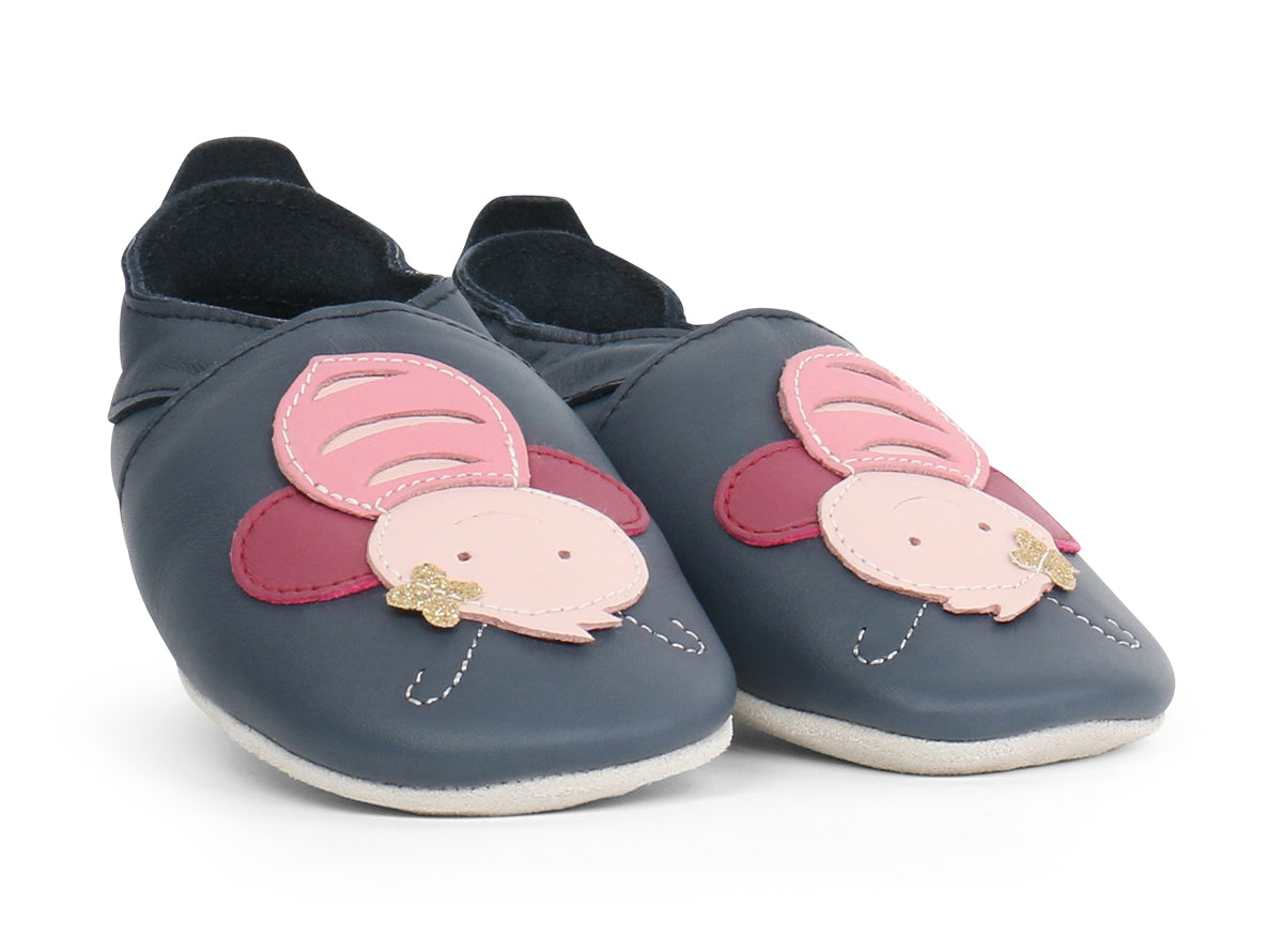 Babucce BOBUX Soft Sole Bee Navy - varie taglie